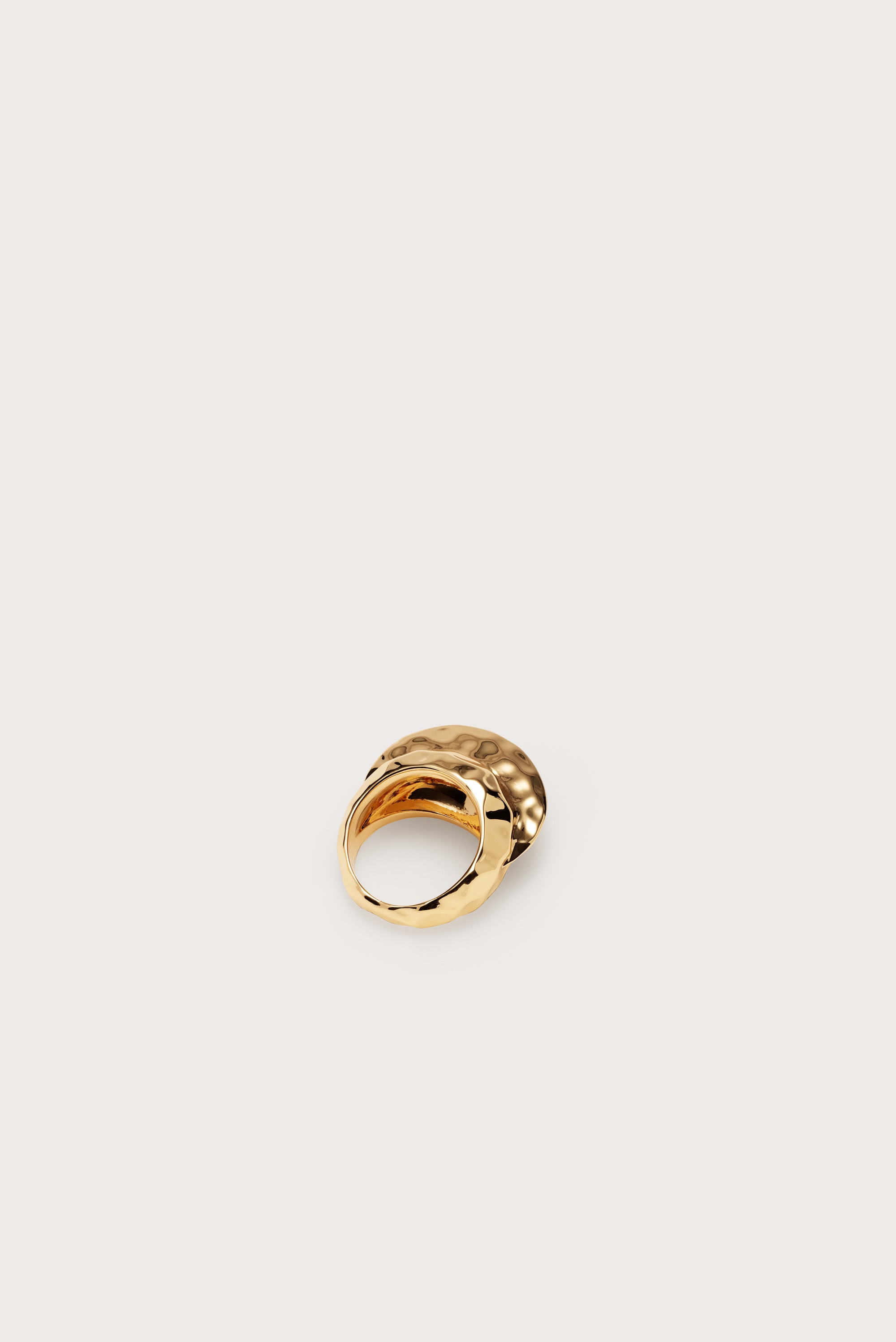 NOVA RING - SHINY BRASS