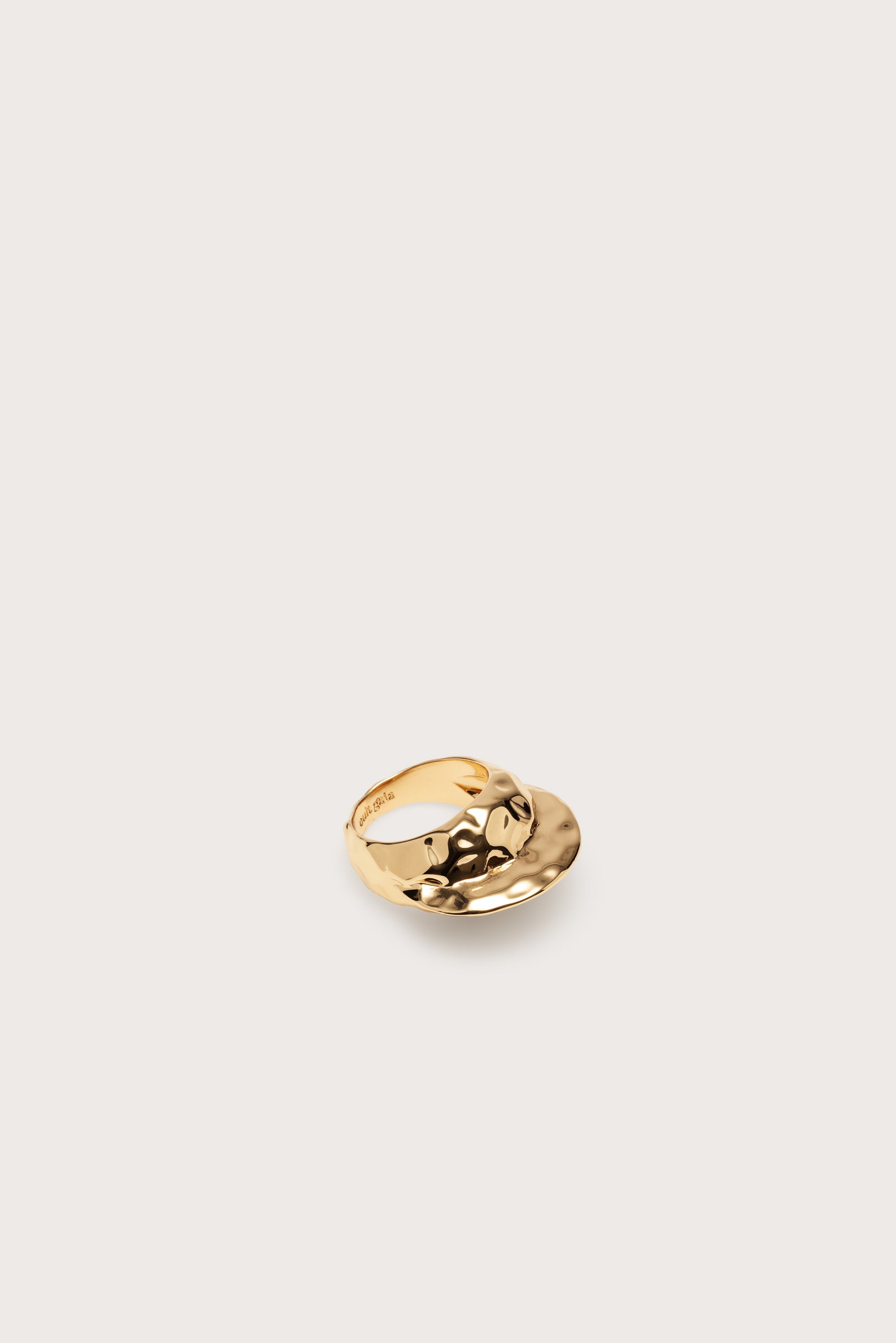 NOVA RING - SHINY BRASS