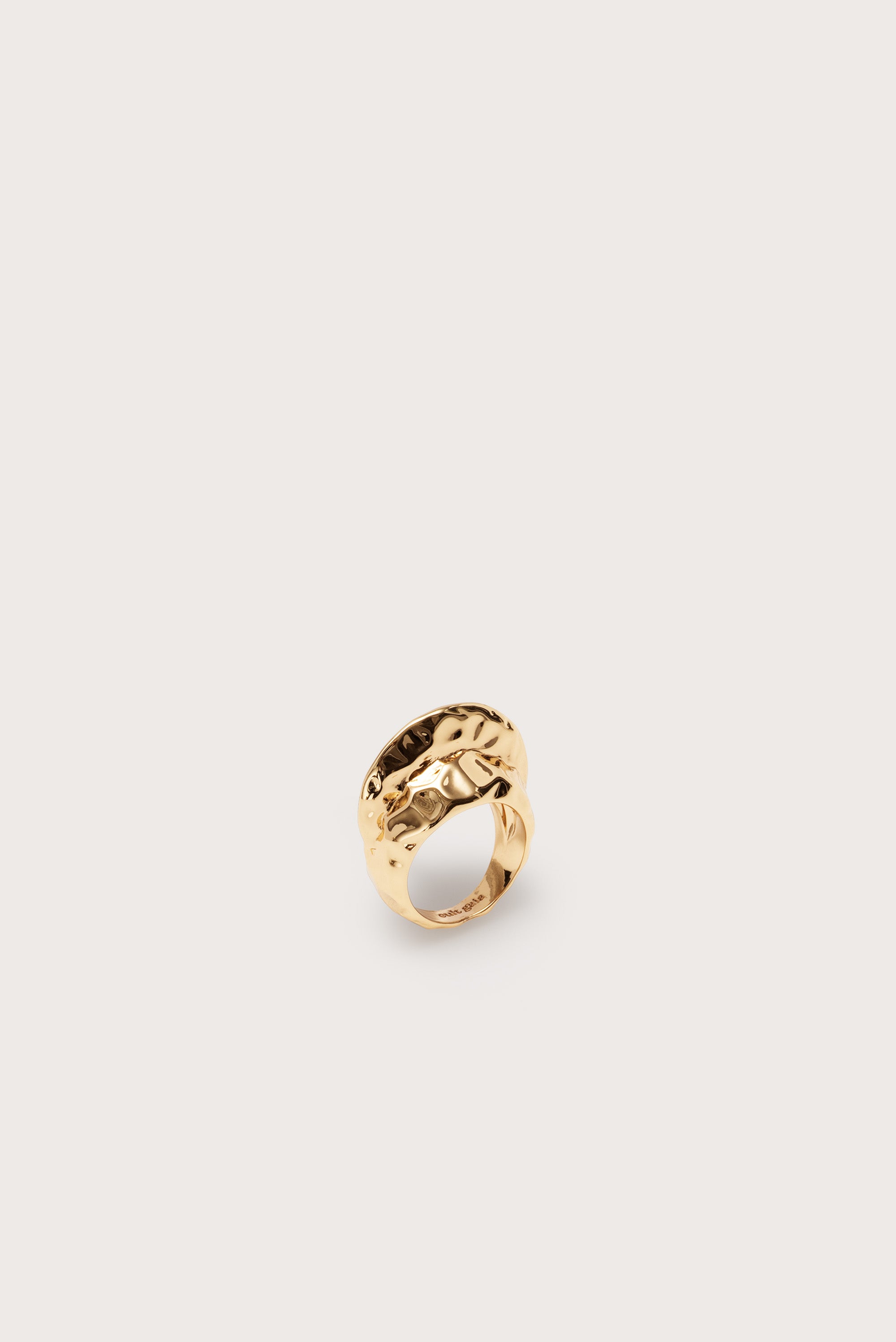 NOVA RING - SHINY BRASS