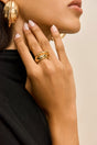 NOVA RING - SHINY BRASS