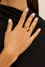 NOVA RING - SHINY BRASS