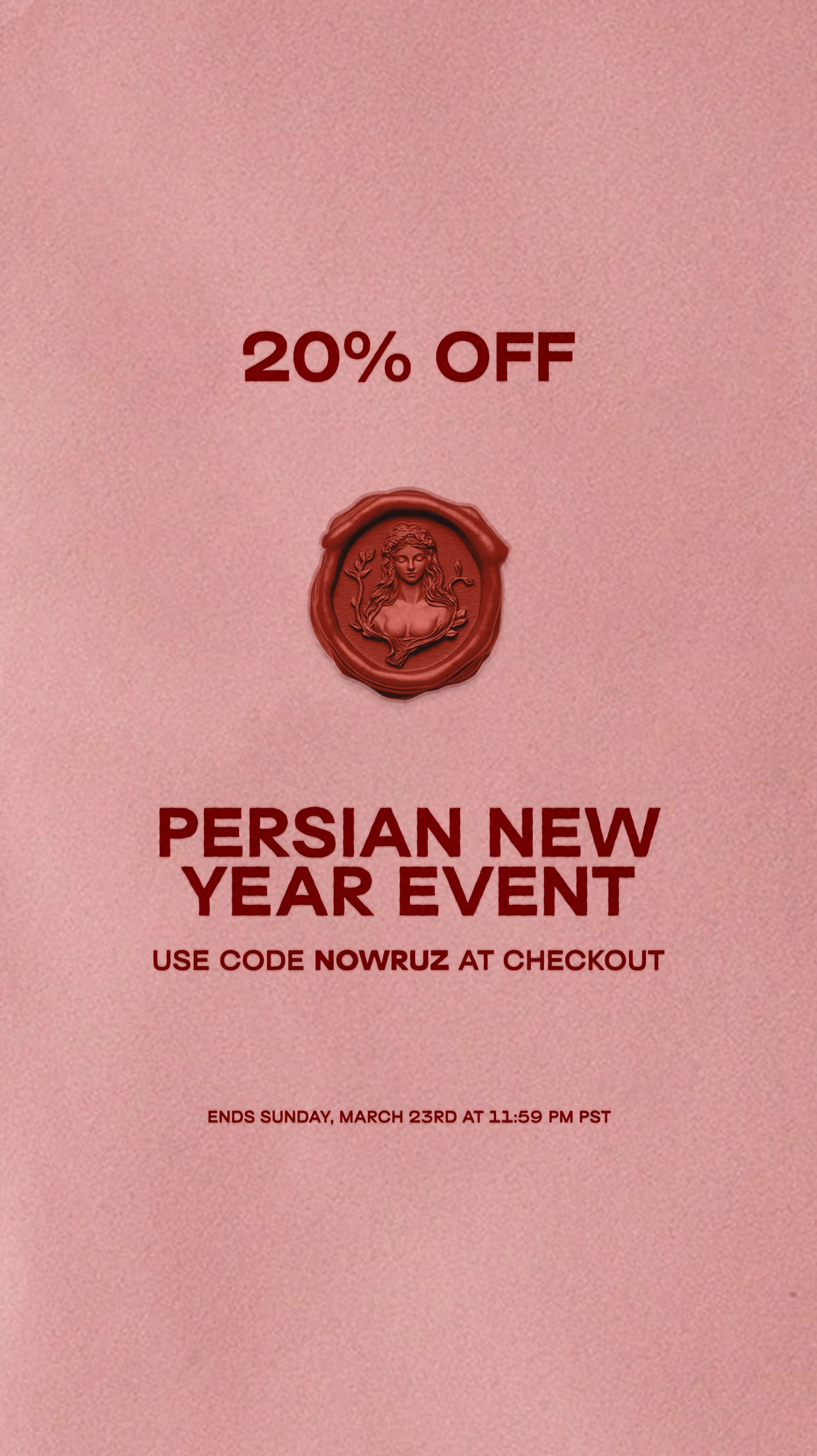 SHOP THE PERSIAN NEW YEAR SALE ON CULTGAIA.COM