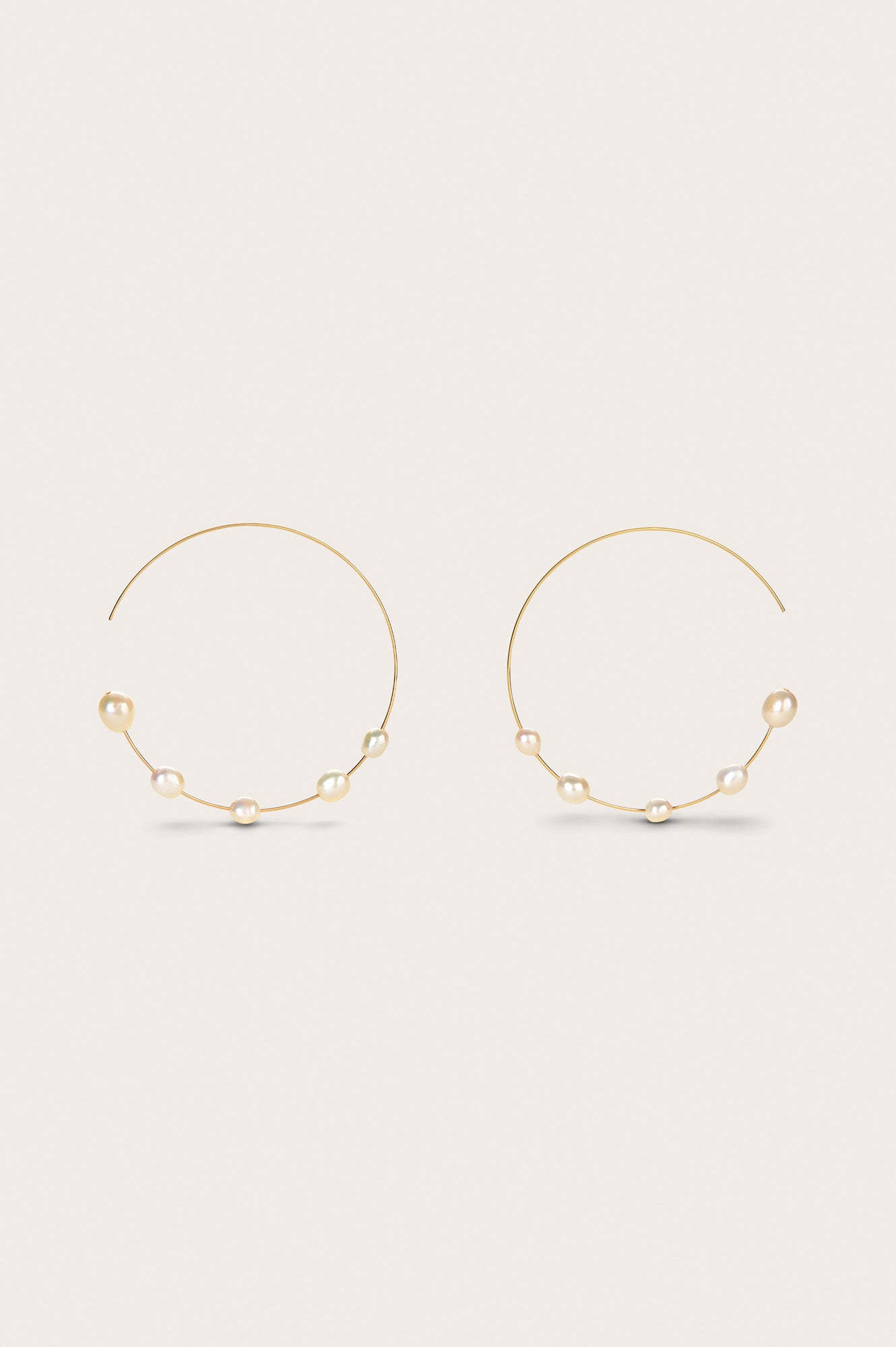 NUBIA XL EARRING - PEARL