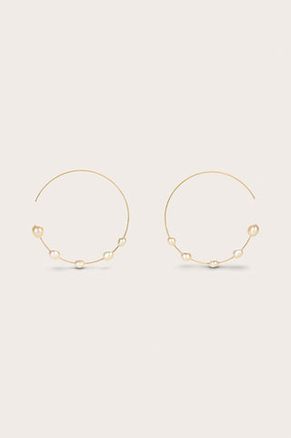 NUBIA XL EARRING - PEARL