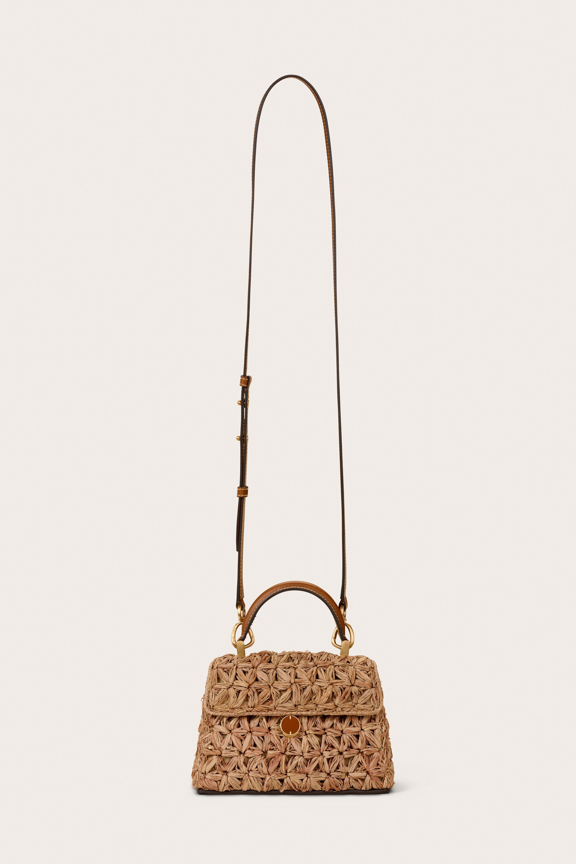 NANO SYBIL CROSSBODY BAG - TOASTED NATURAL