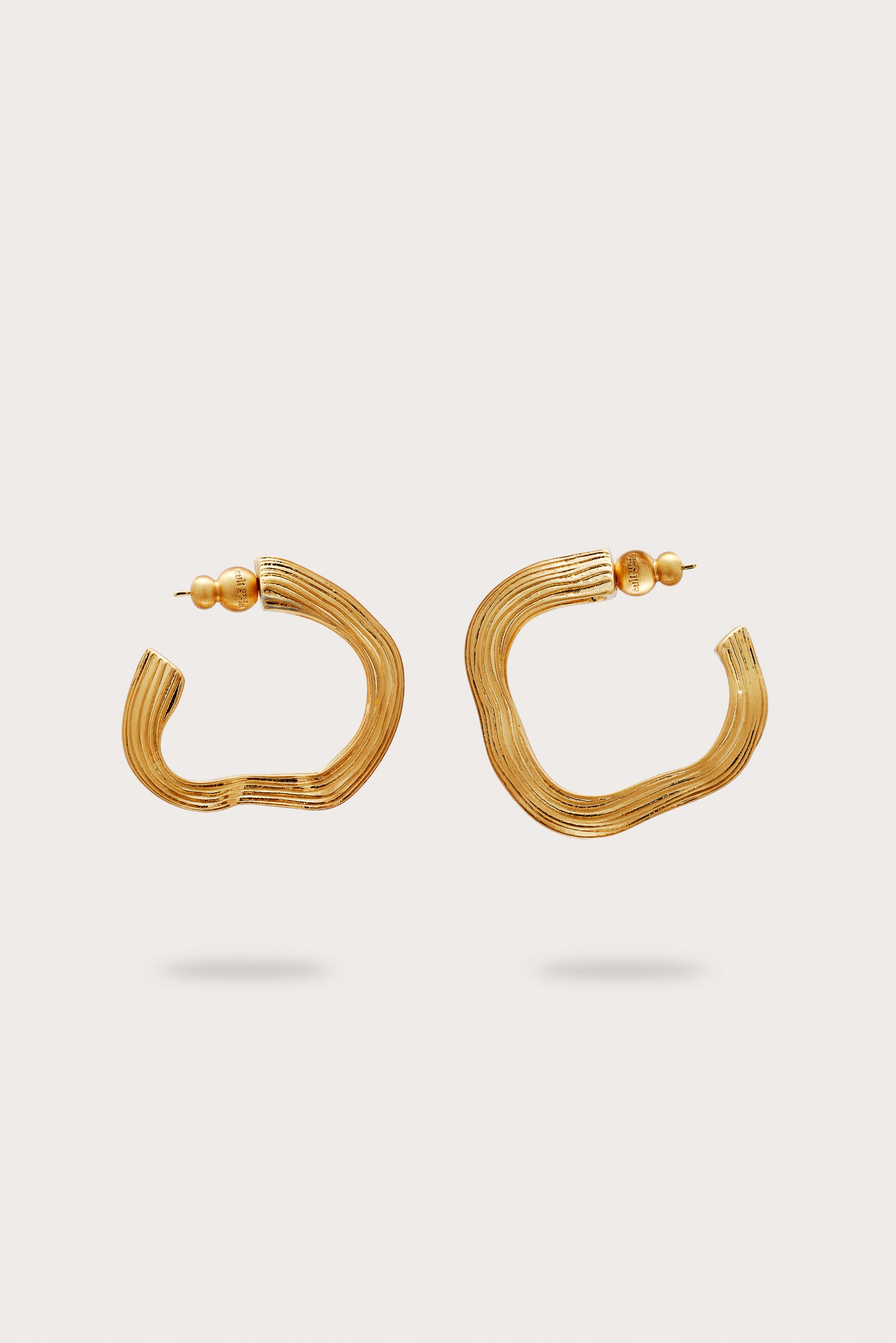 PALAIS EARRING - BRUSHED BRASS