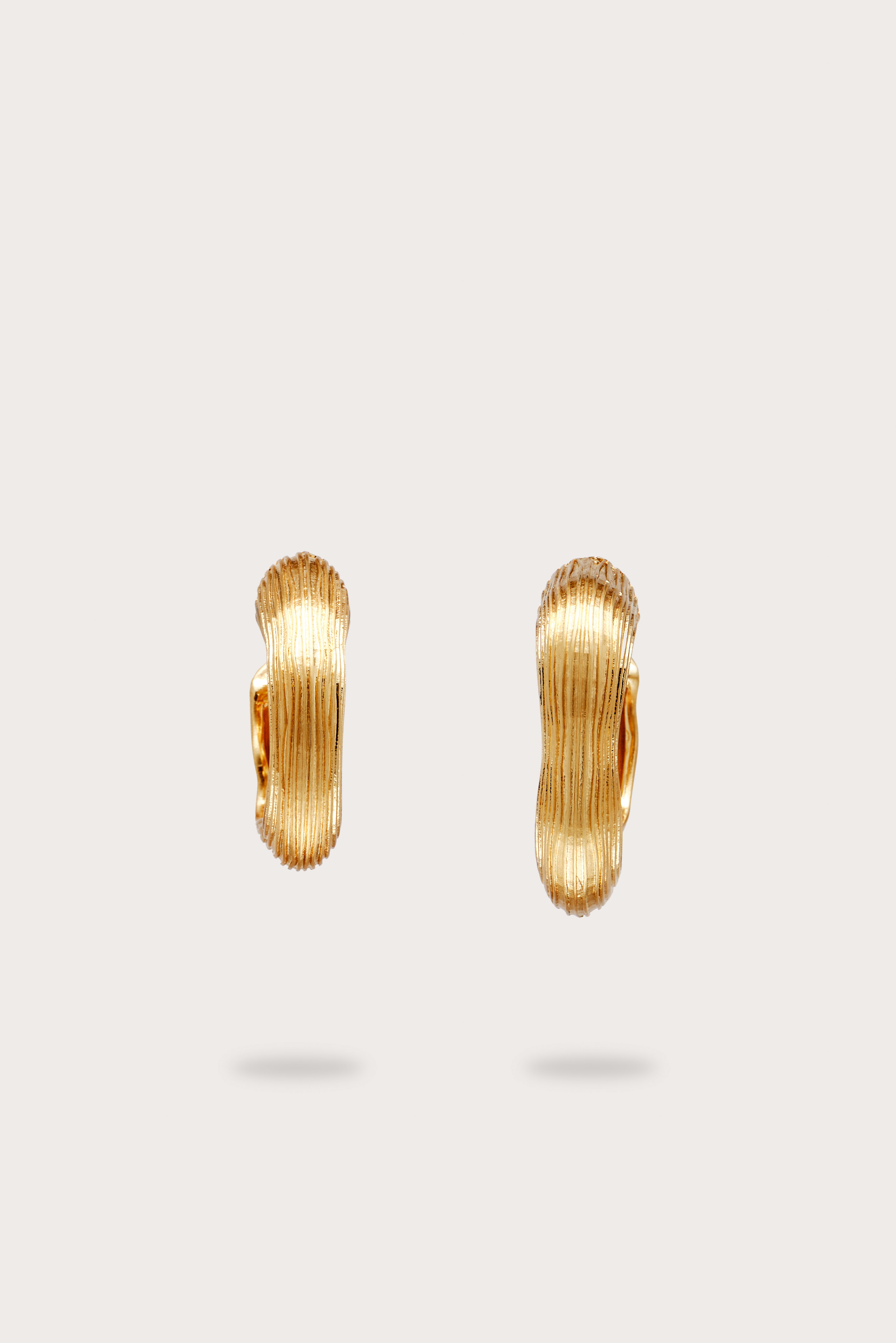 PALAIS EARRING - BRUSHED BRASS