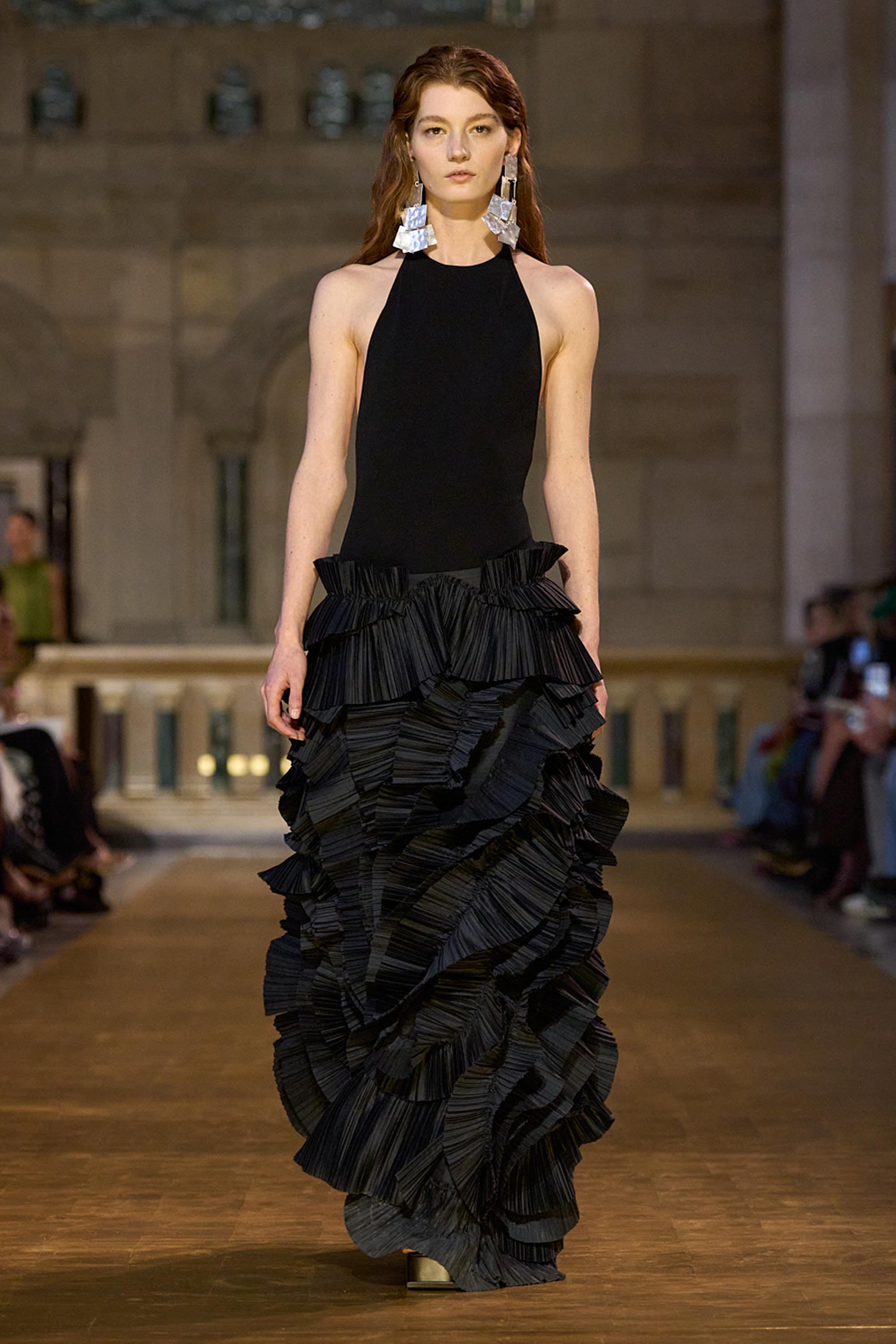 PRIMAVERA SKIRT - BLACK