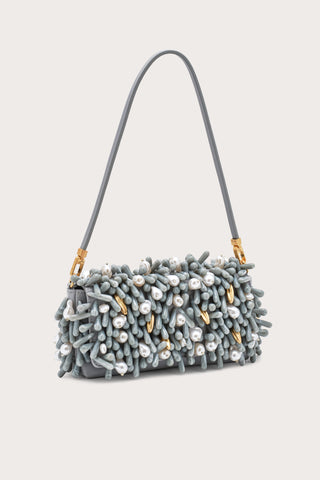 PERLA SHOULDER BAG - CELADON MULTI