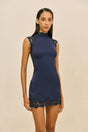 RITI DRESS - DEEP LAKE