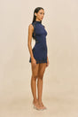 RITI DRESS - DEEP LAKE