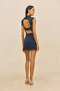 RITI DRESS - DEEP LAKE