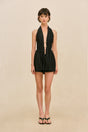 NISSIANA TOP - BLACK