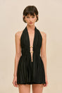 NISSIANA TOP - BLACK
