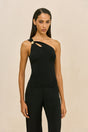 ANOUK KNIT TOP - BLACK