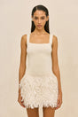 DARRYL SKIRT - OFF WHITE