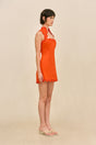 DERRY DRESS - TANGELO