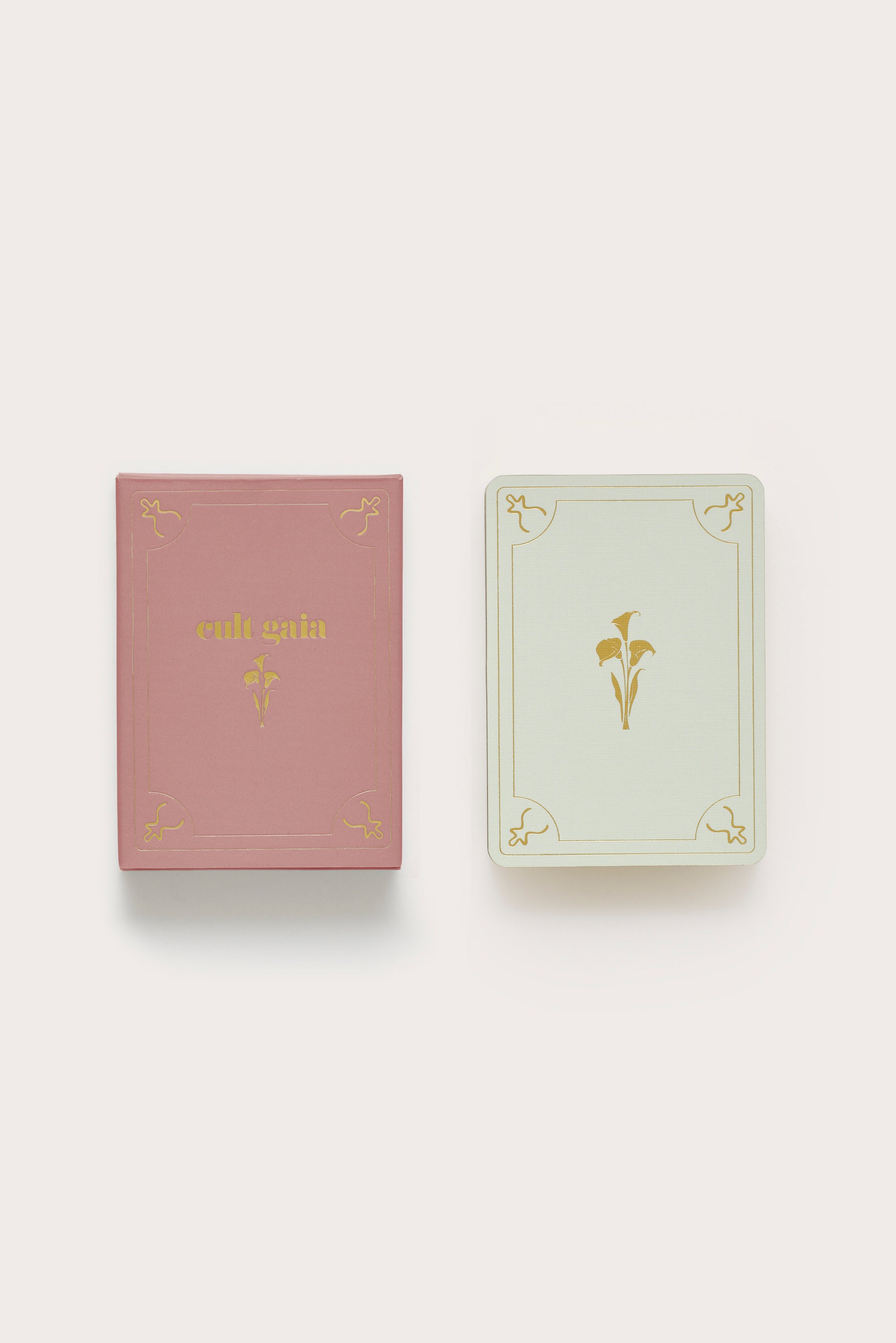 LEO PLAYING CARDS - SEAFOAM