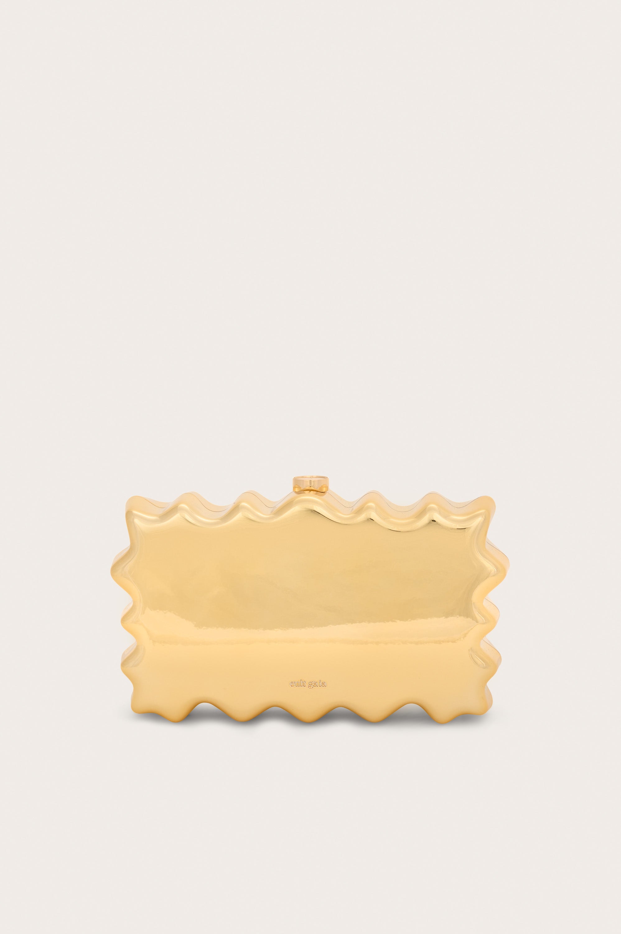 PALOMA CLUTCH - SHINY GOLD