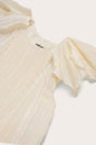 BABY PETAL DRESS & BLOOMER - OFF WHITE