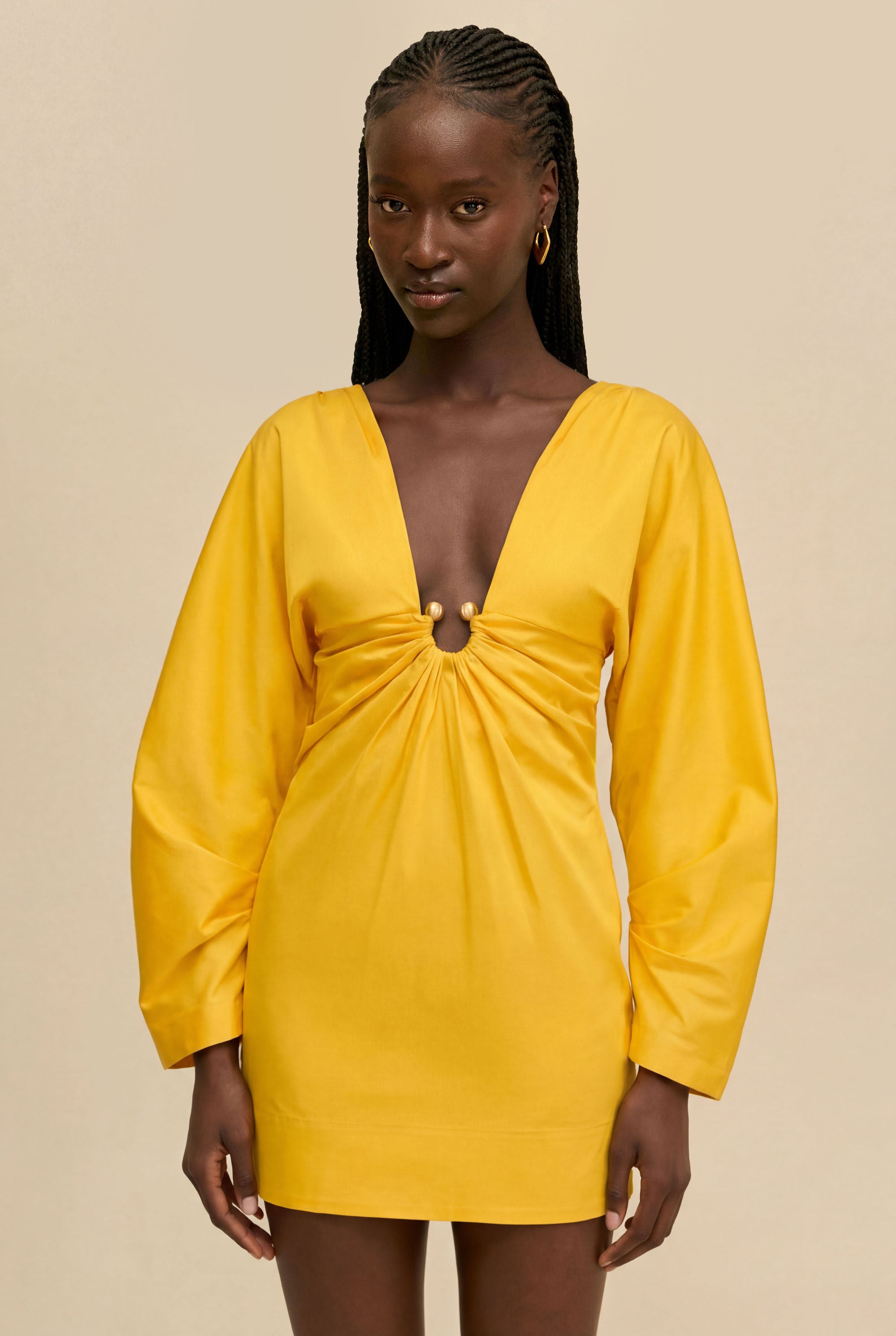QUESTRA DRESS - MARIGOLD – CULT GAIA