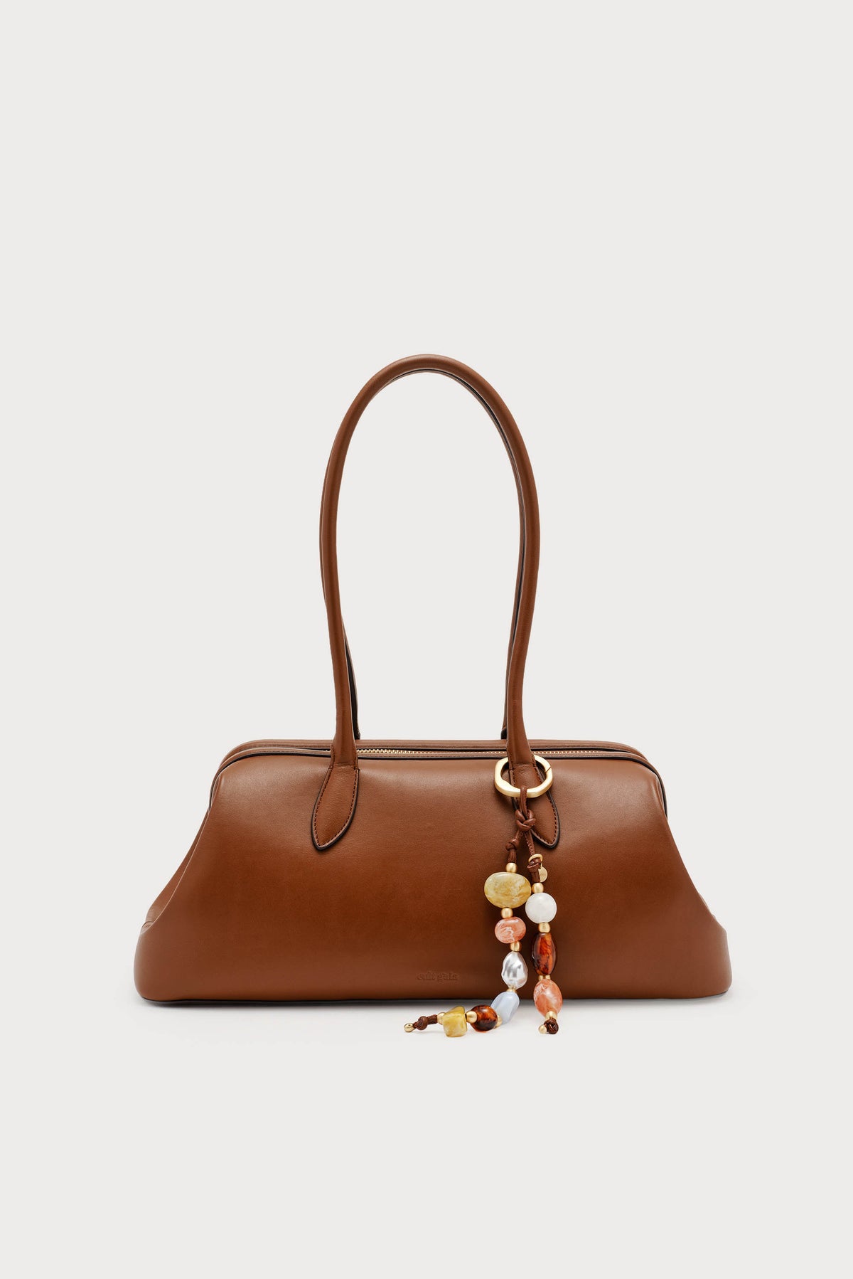 CULT GAIA RAIA SATCHEL - SADDLE