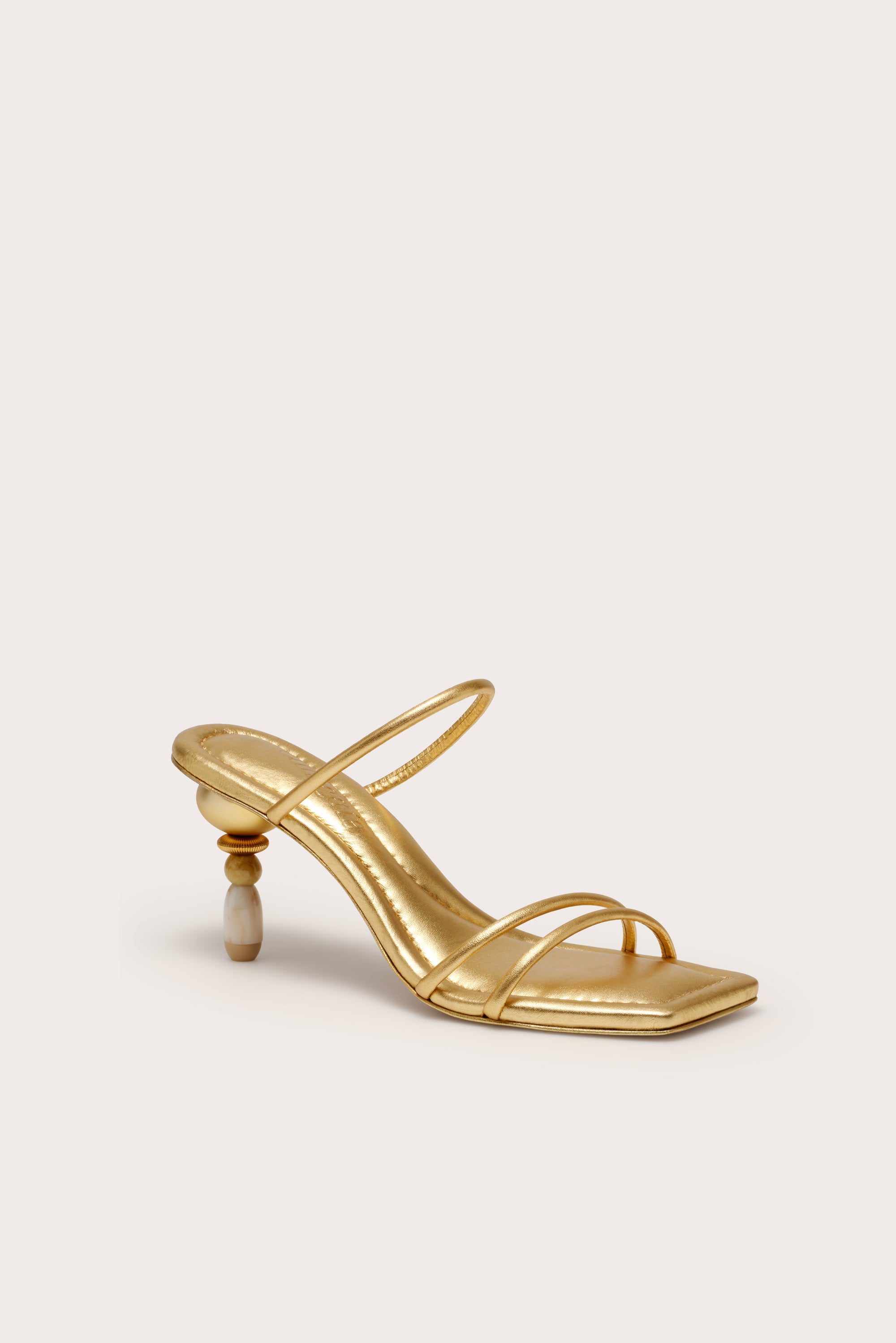 REIGN SANDAL - BRASS