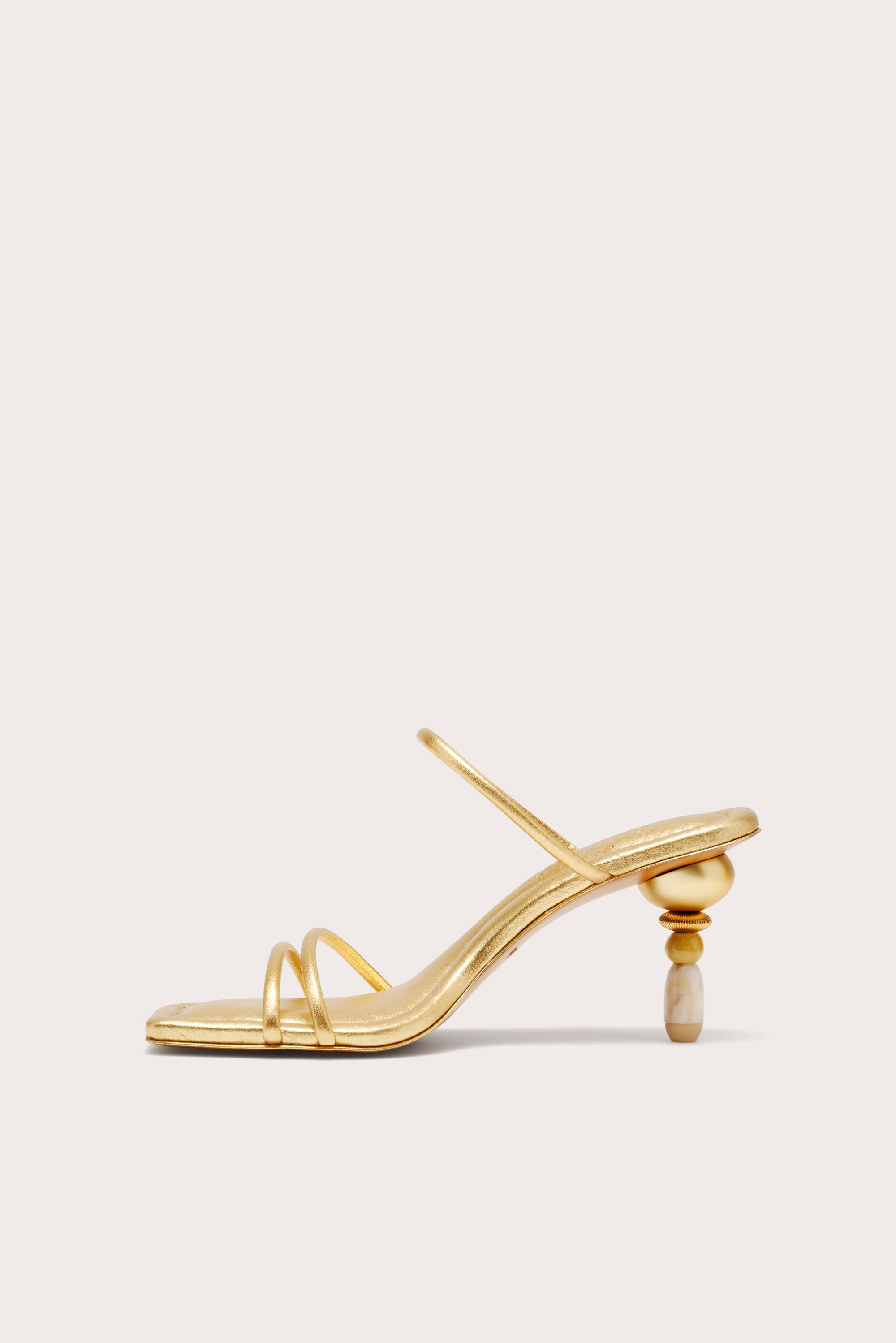 REIGN SANDAL - BRASS