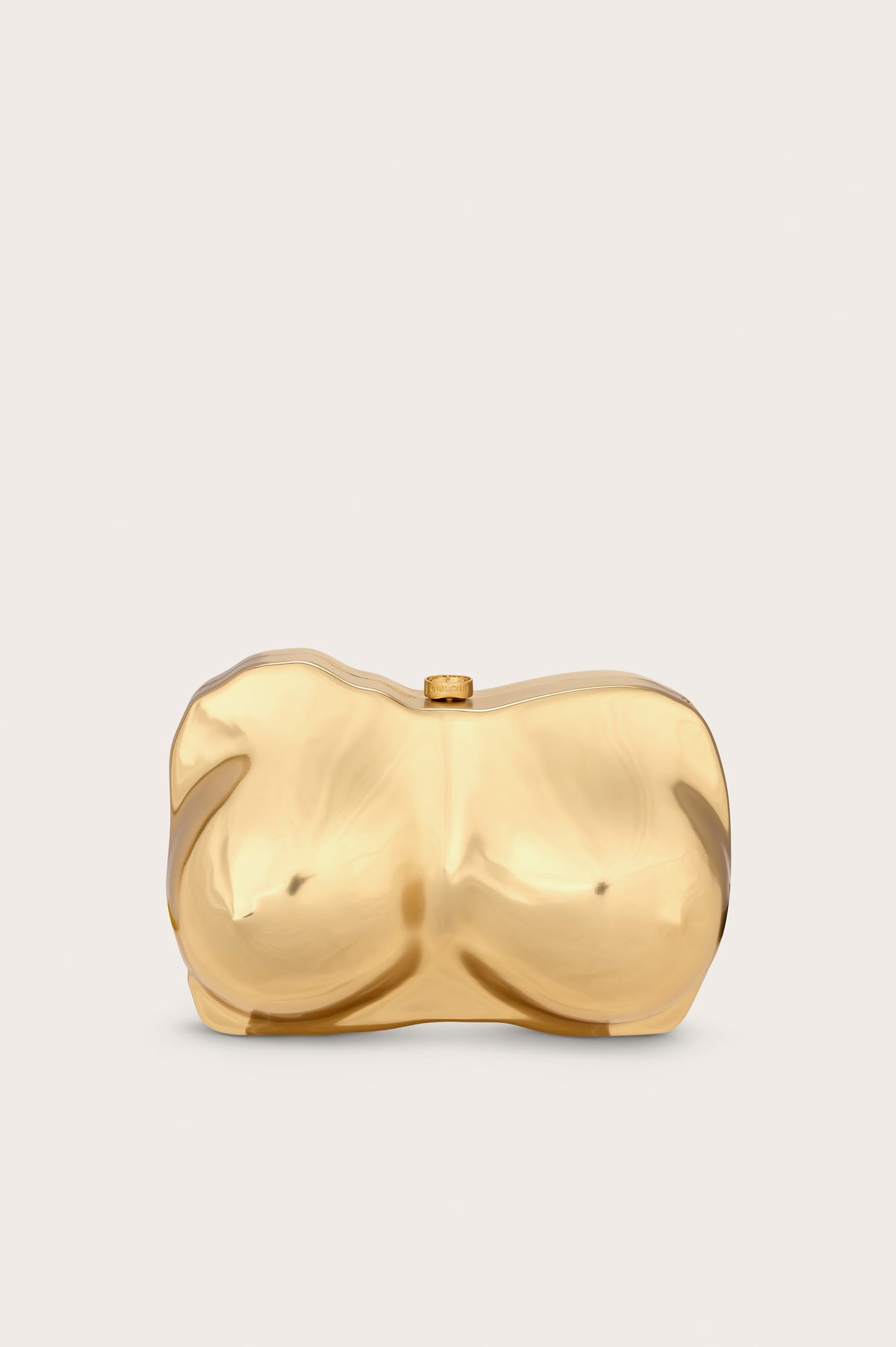 CULT GAIA REINA CLUTCH - BRUSHED BRASS