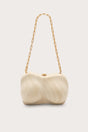 REINA CLUTCH - TRAVERTINE