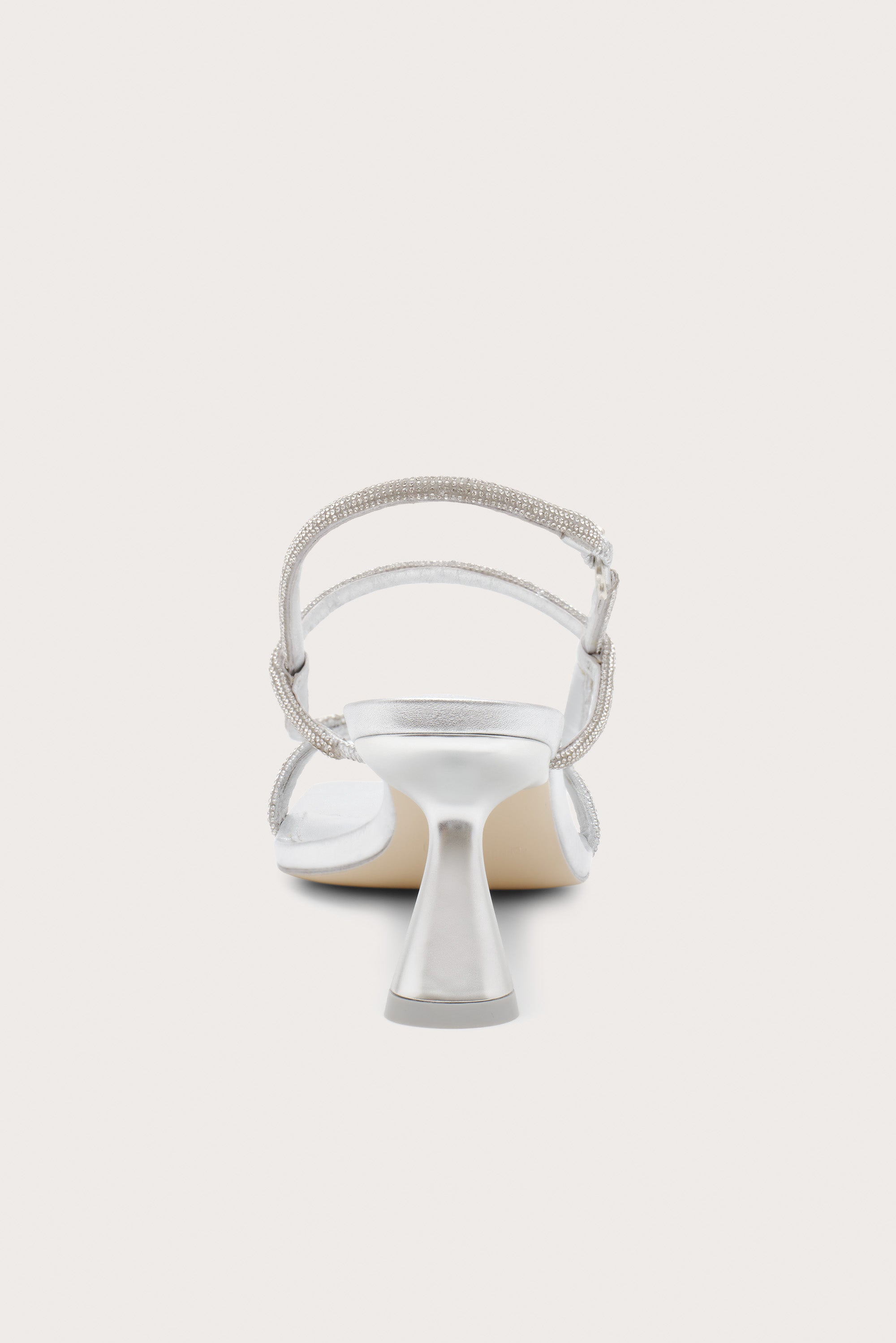 REINA RHINESTONE SANDAL - CLEAR