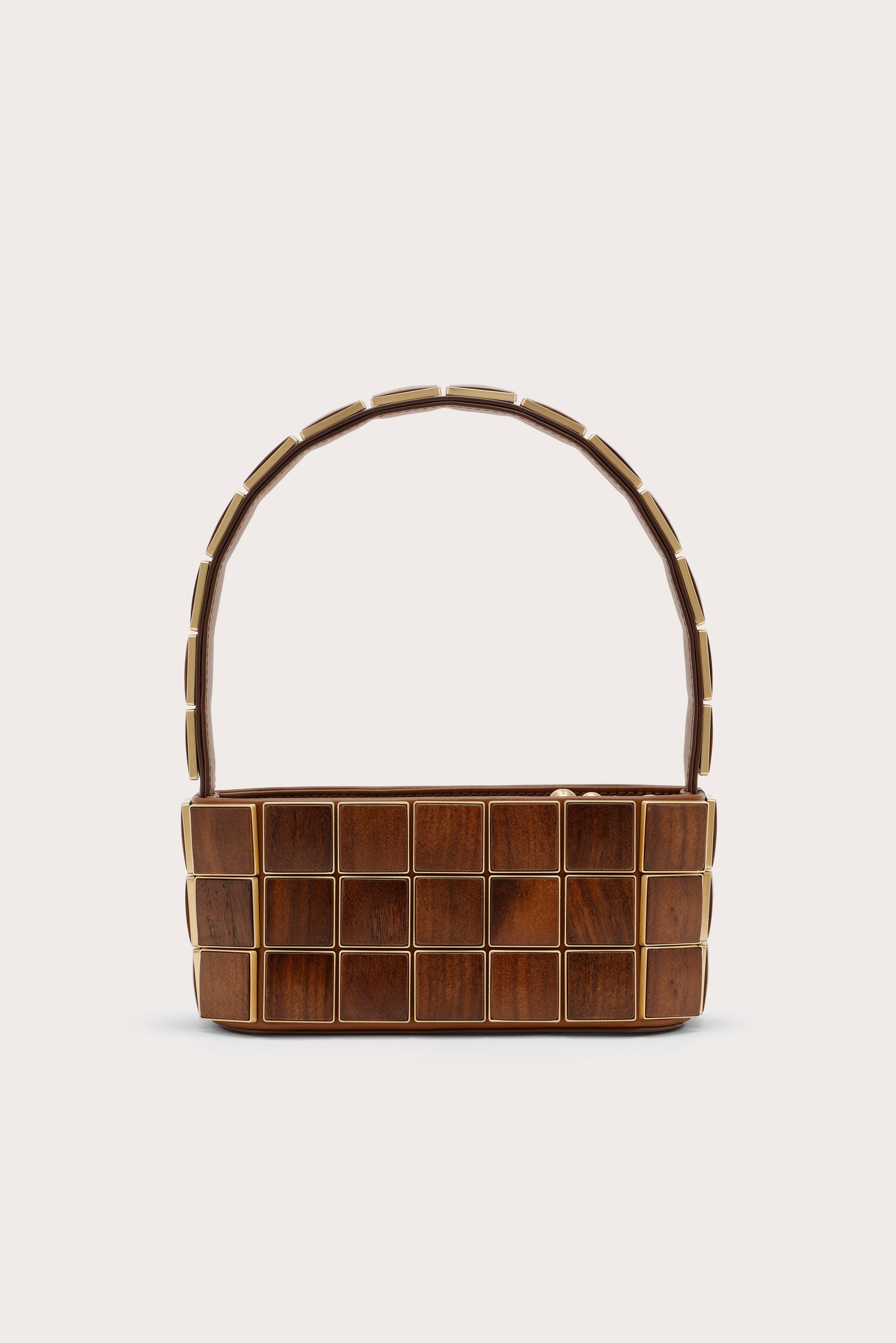 ROMY SHOULDER BAG - WALNUT