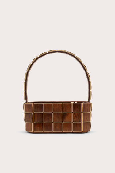 ROMY SHOULDER BAG - WALNUT | ROMY SHOULDER BAG - WALNUT
