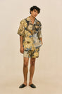 ROS SHIRT - WILD DAHLIA