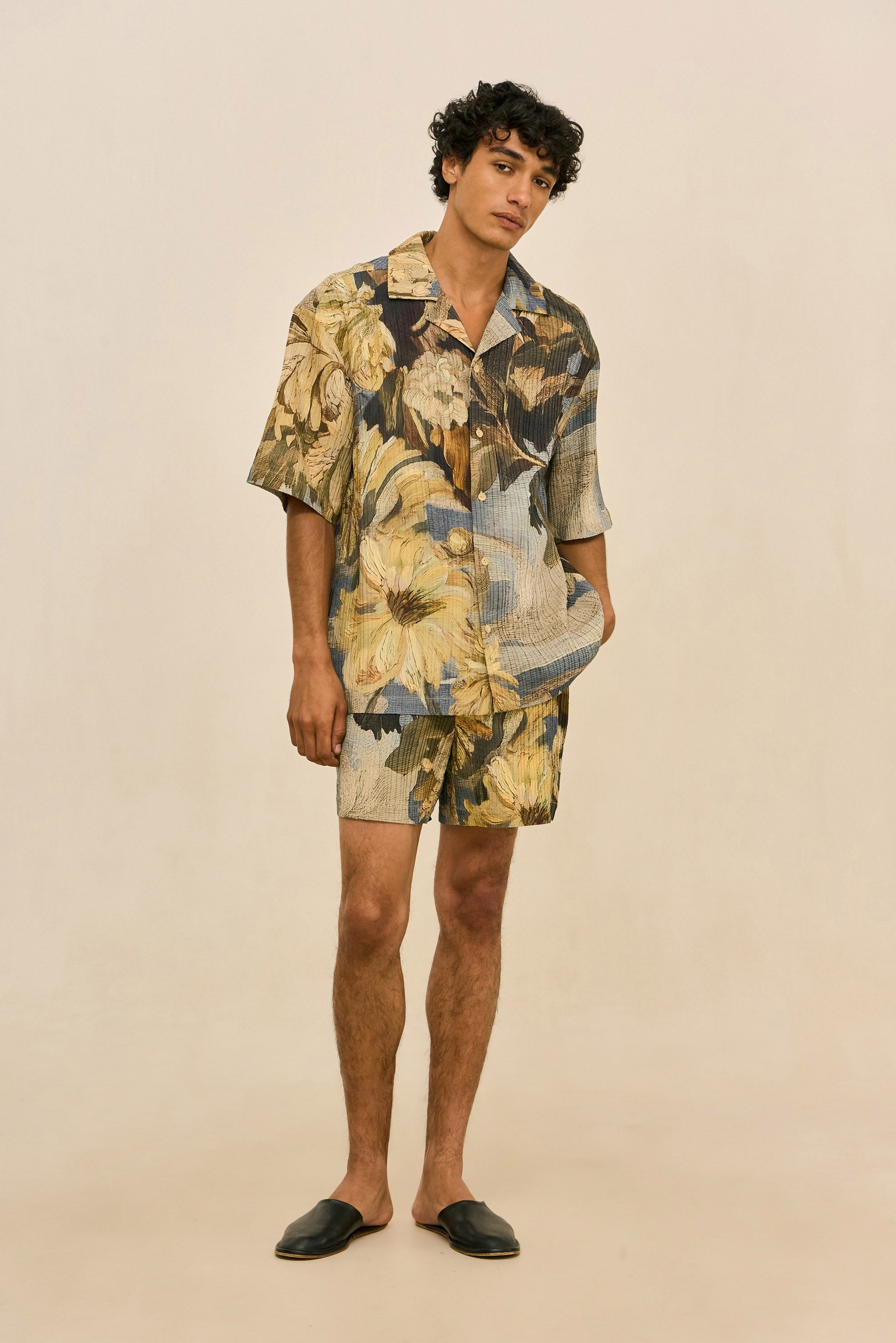 ROS SHIRT - WILD DAHLIA