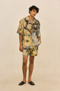 ROS SHIRT - WILD DAHLIA