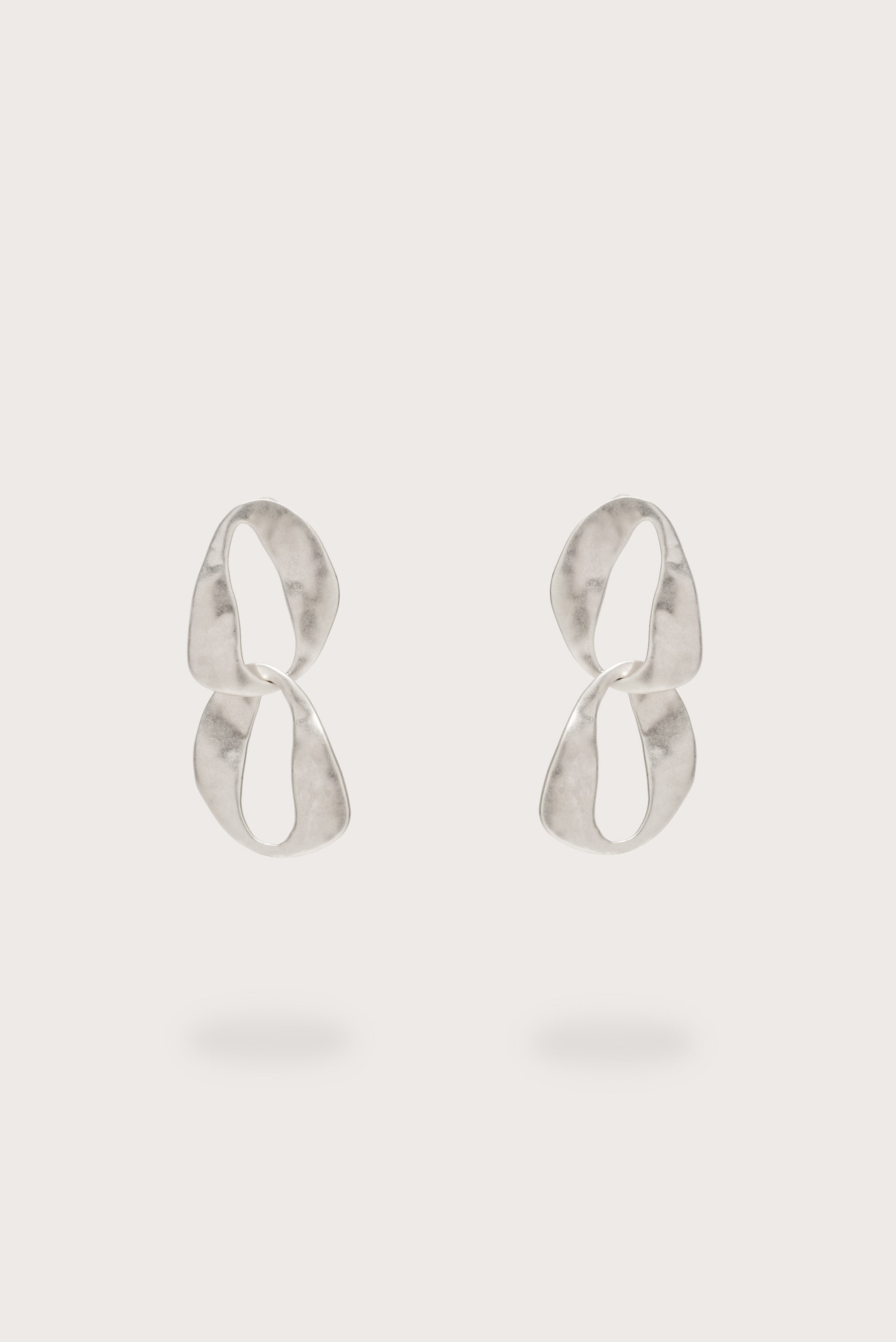 RUE MINI DROP EARRING - ANTIQUE SILVER