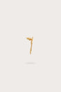 RUE MINI EARRING - BRUSHED BRASS