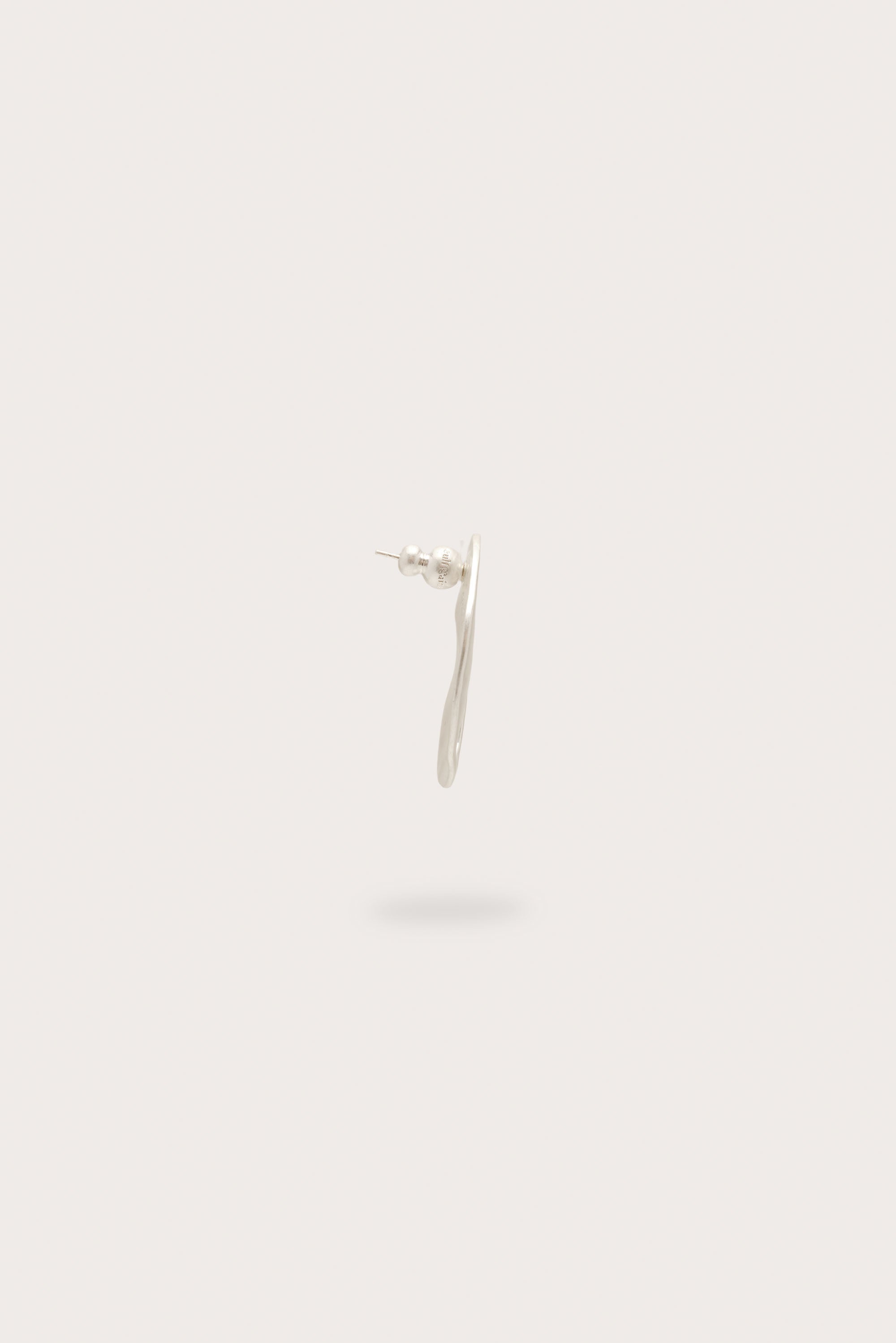 RUE MINI EARRING - ANTIQUE SILVER