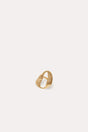 RUE MINI RING - BRUSHED BRASS