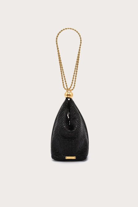 RUE WRISTLET BAG - BLACK