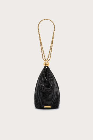 RUE WRISTLET BAG - BLACK