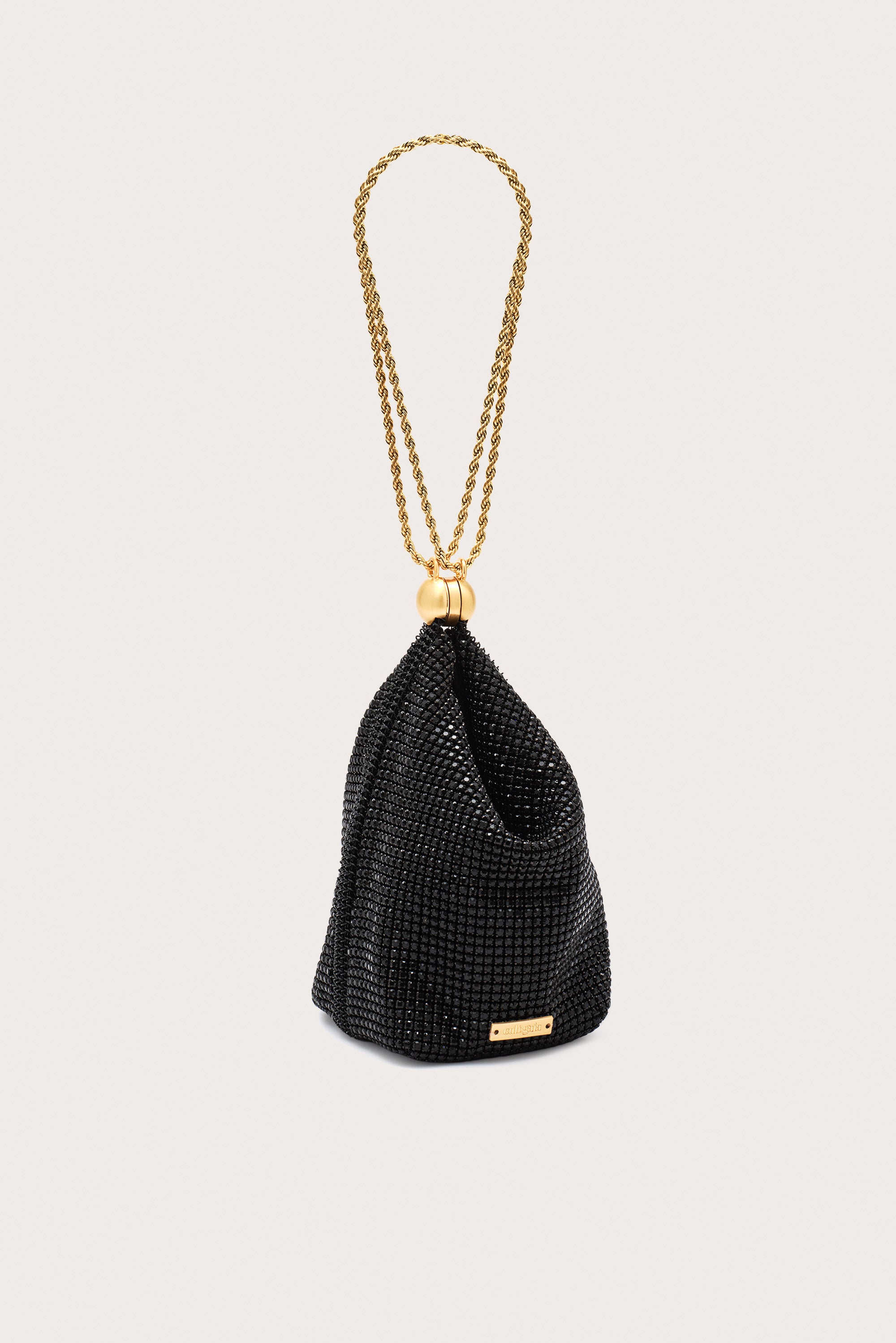 RUE WRISTLET BAG - BLACK