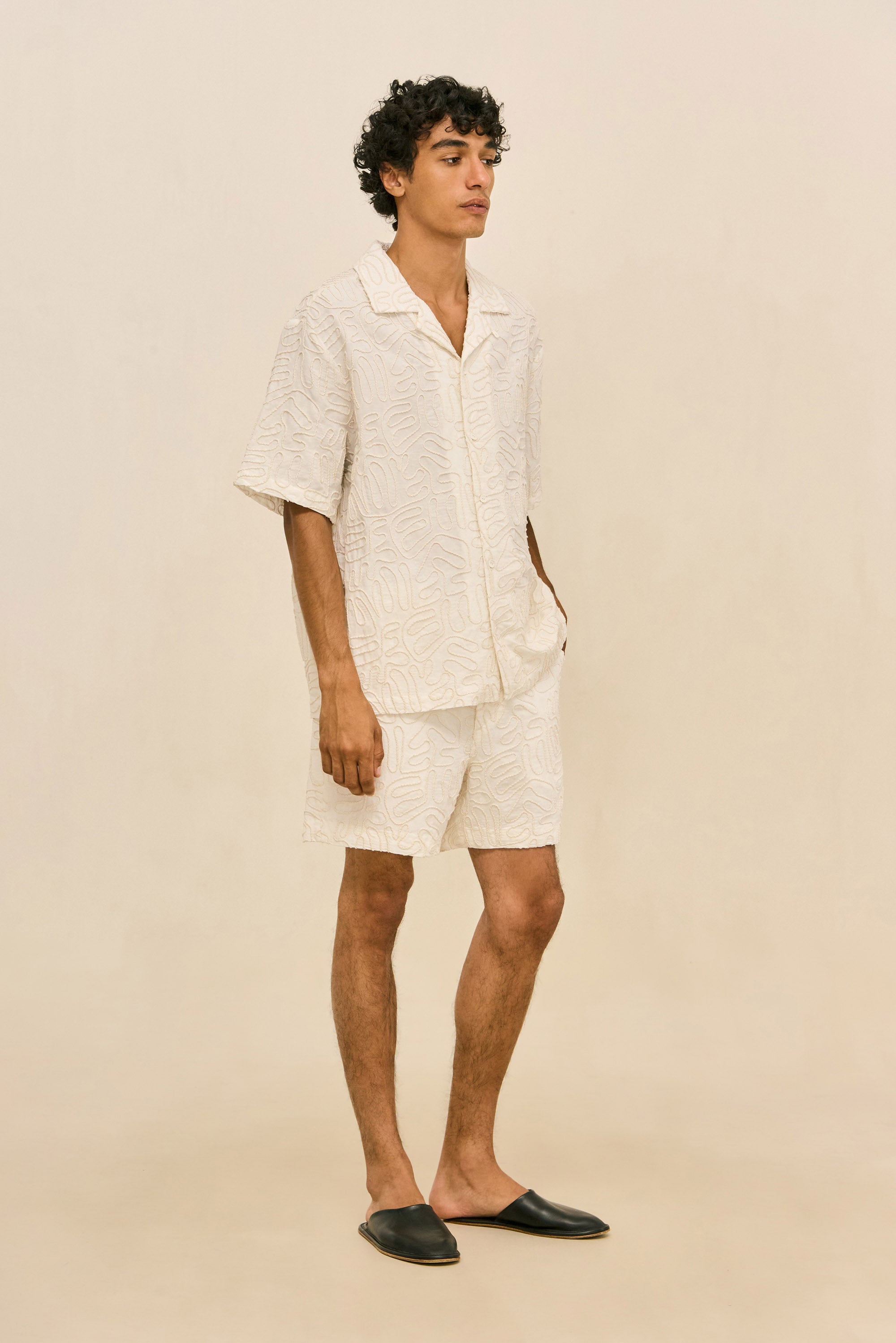 RYAN SHIRT - OFF WHITE MULTI