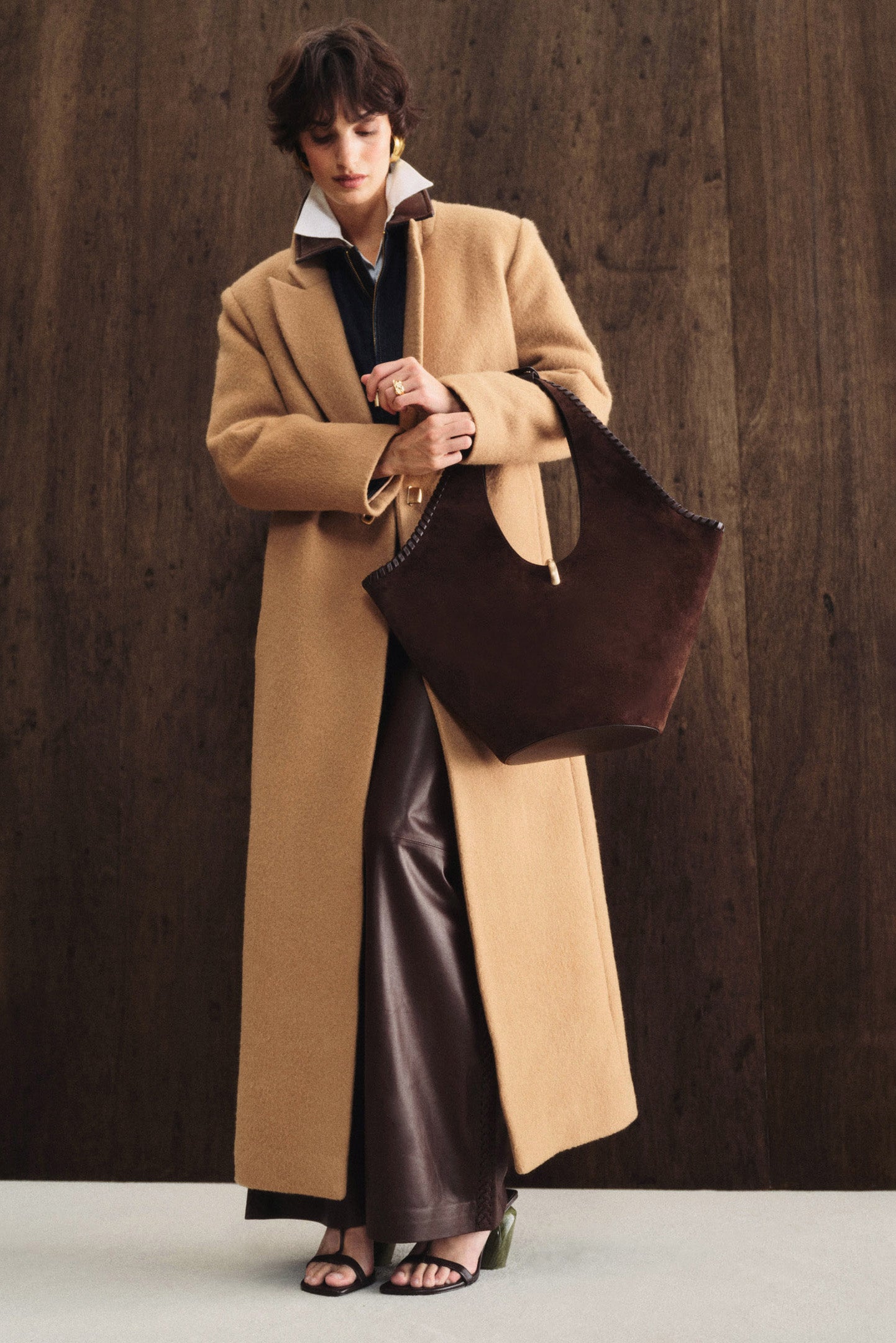 EMM COAT - CAMEL
