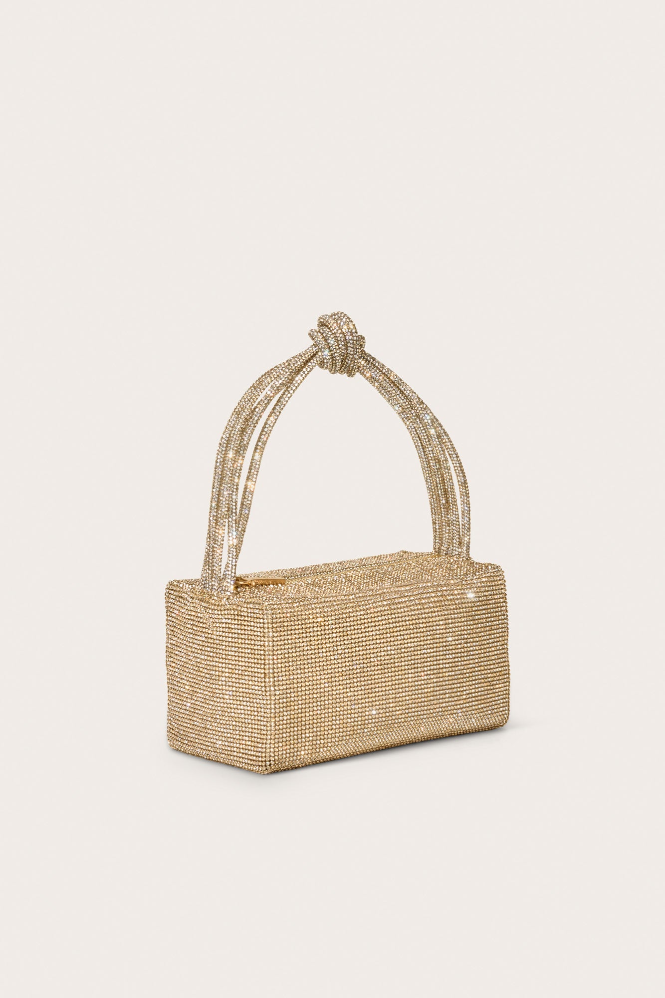 SIENNA MINI RHINESTONE BAG - SAND DOLLAR