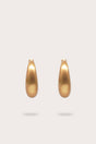 MONA EARRING - BRUSHED BRASS