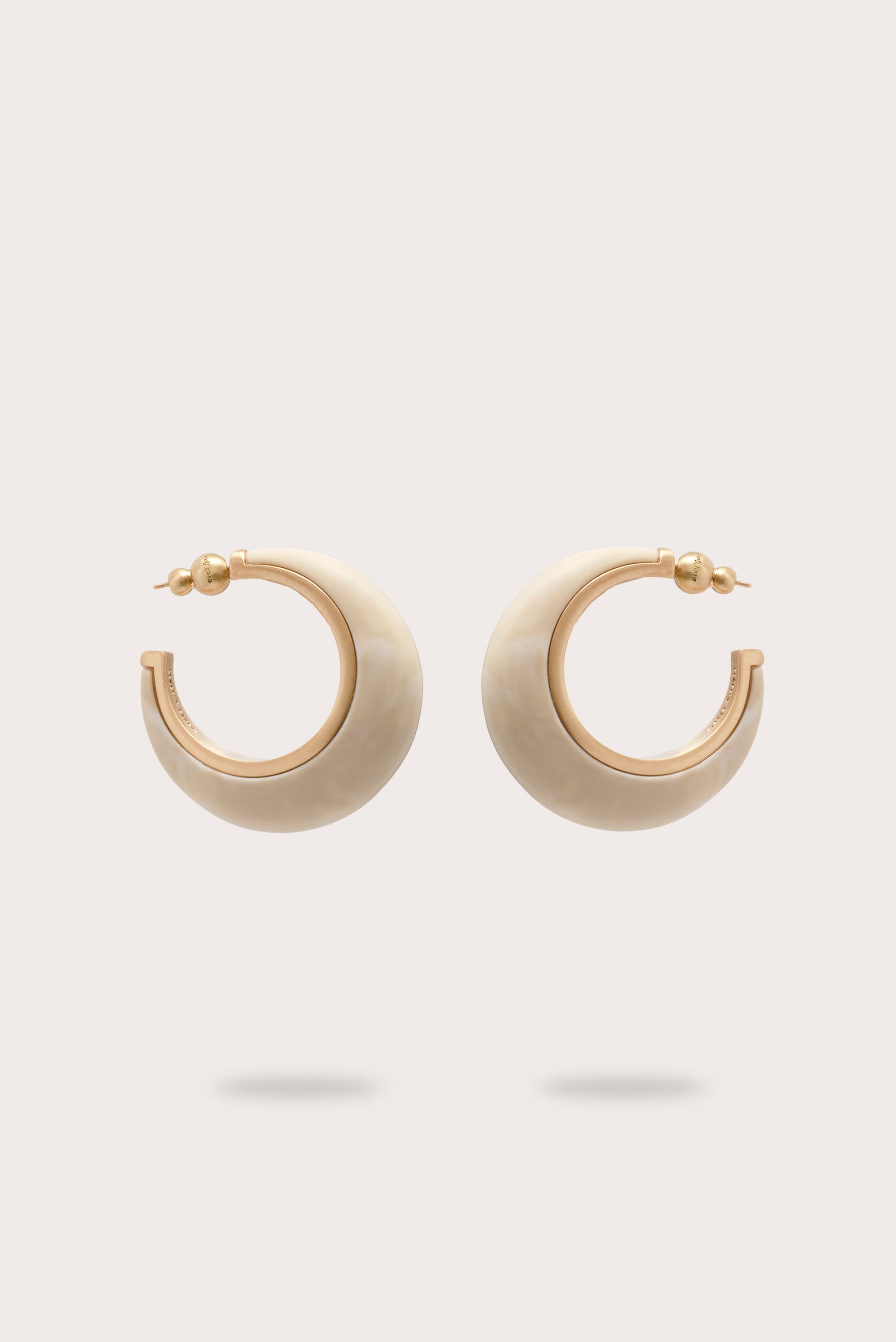 MONA EARRING - TRAVERTINE