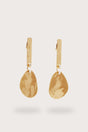 SOLANA EARRING - BRUSHED BRASS