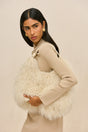 SOLAY SHOULDER BAG - NATURAL SHEARLING